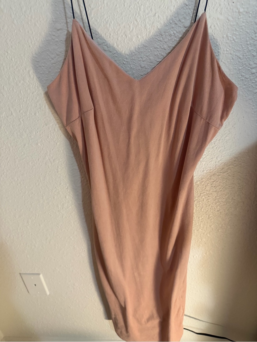 The Vintage Shop Blush Strap Midi Dress Large